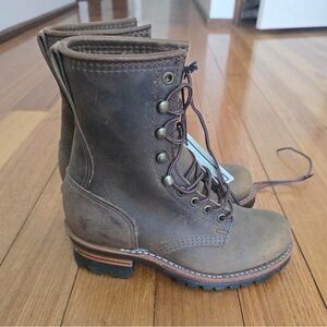 Frye Logger 6G Lace Up Sz US 8 UK Sz 5 New